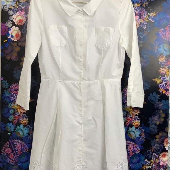 Elie Tahari Dresses & Skirts - BUY NOW  Tahari ladylike poplin Dress -